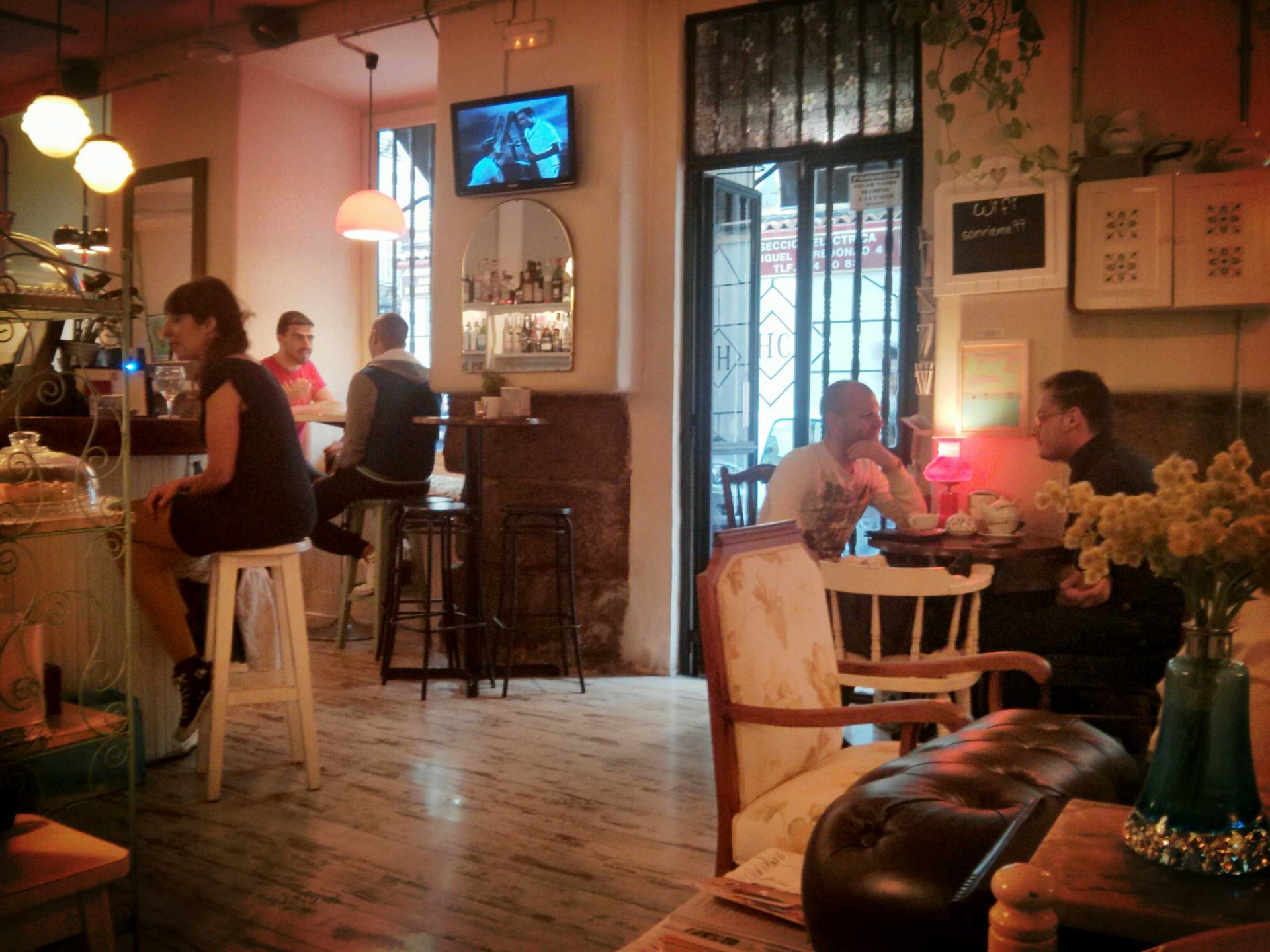 El Café de la Luz de Malasaña 1 Café de la Luz