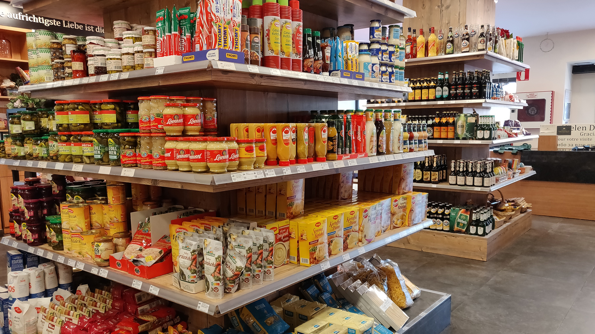 La tienda gourmet de productos alemanes del Fass 6 Fass