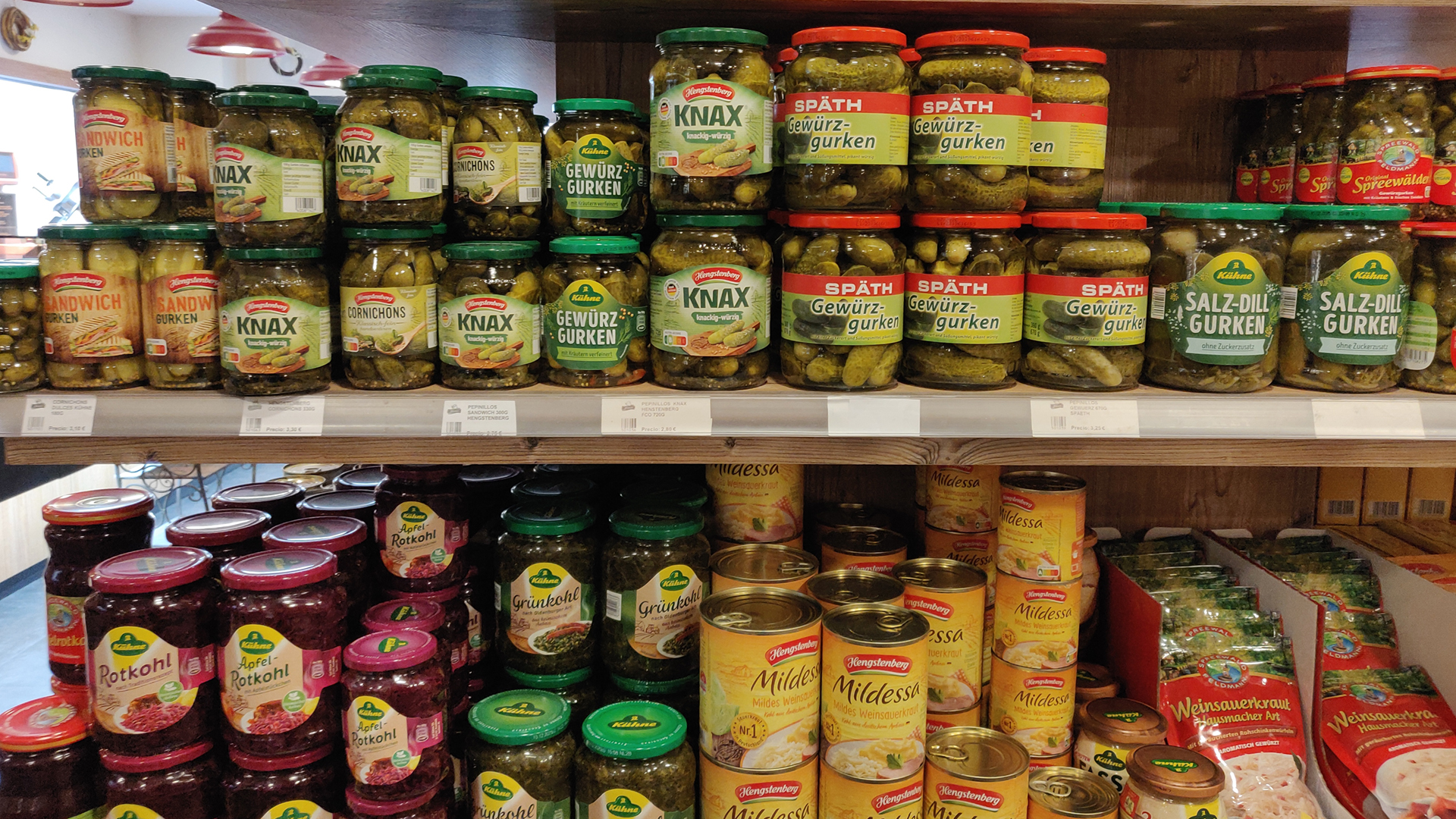 La tienda gourmet de productos alemanes del Fass 4 Fass