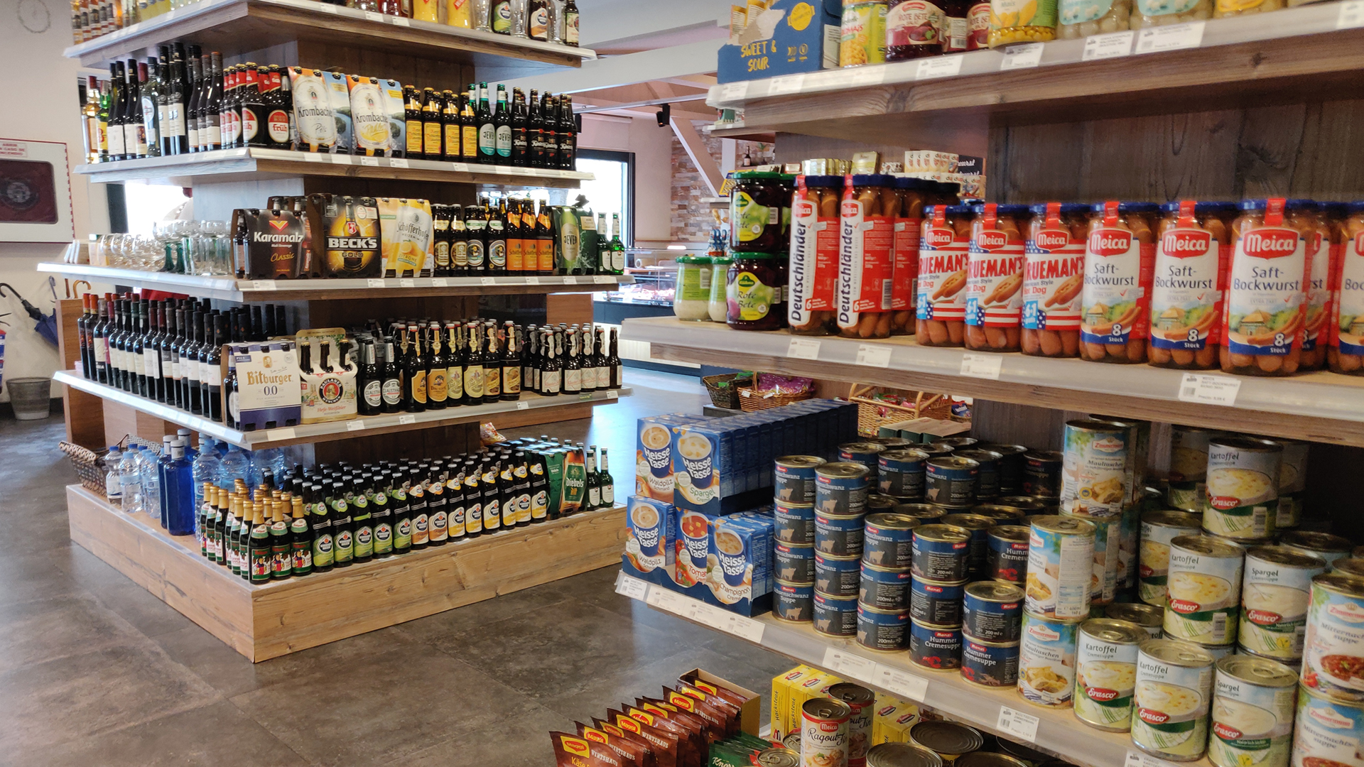 La tienda gourmet de productos alemanes del Fass 3 Fass