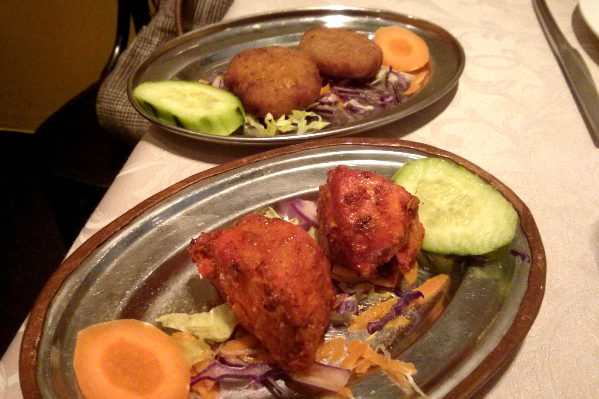 Muchas opciones en el restaurante indio Diwali 3 Diwali