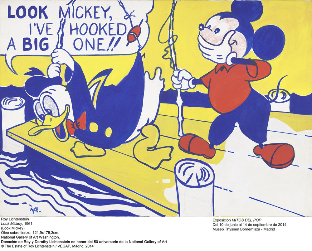 Lichtenstein Mickey2