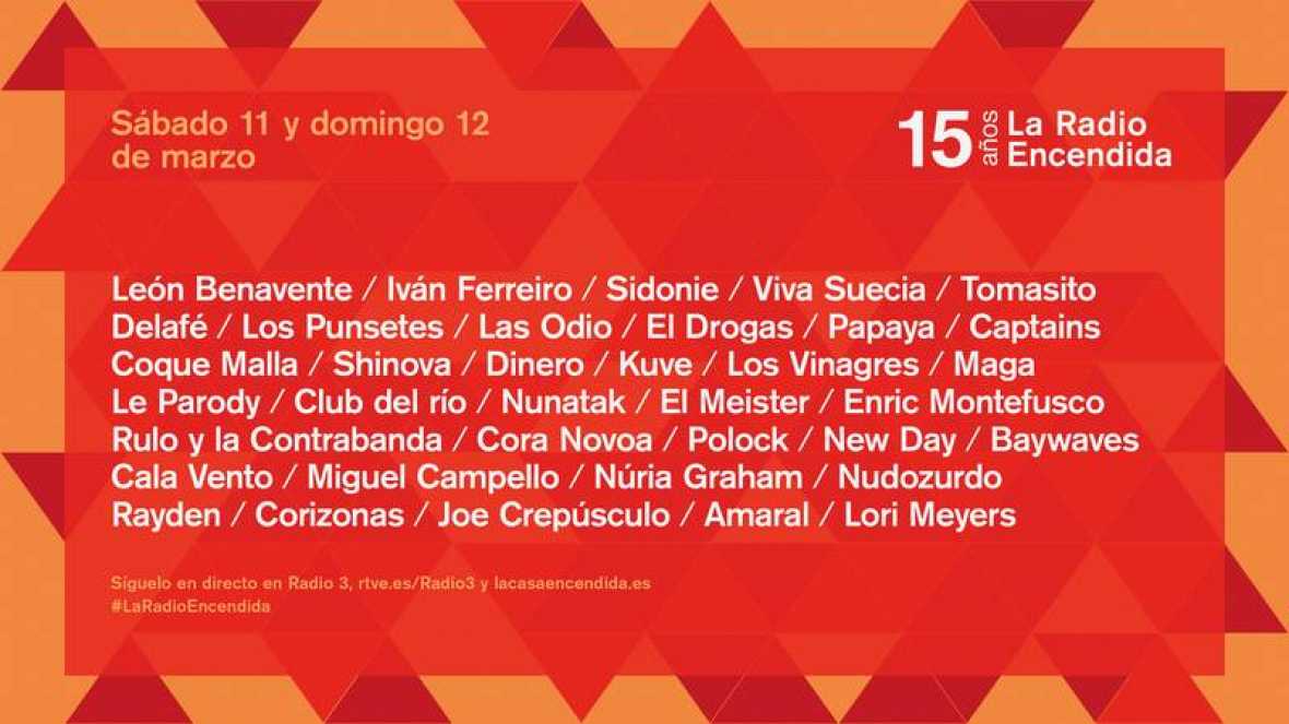 La Radio Encendida, maratón de música gratis 1 Maratón de música en La Casa Encendida