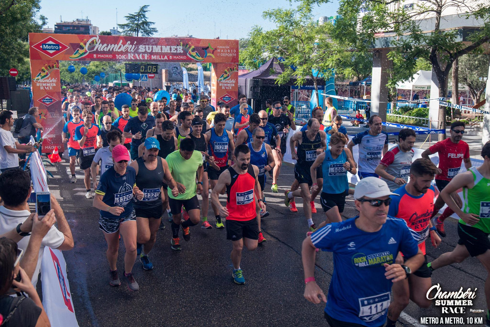 Mójate corriendo la Chamberí Summer Race 1 Chamberí Summer Race