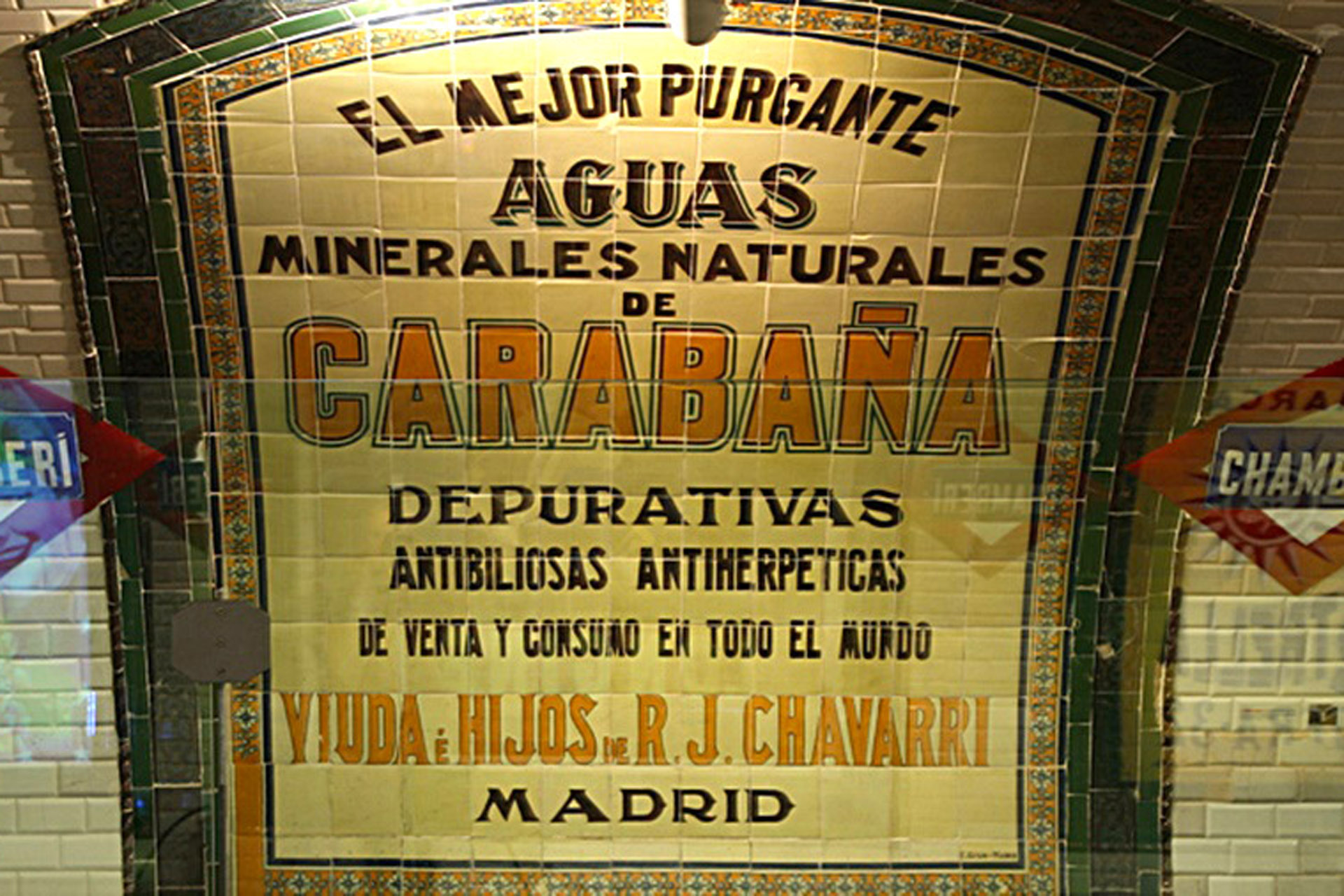 La Estación de Chamberí del Andén 0 de Metro 4 Andén Cero
