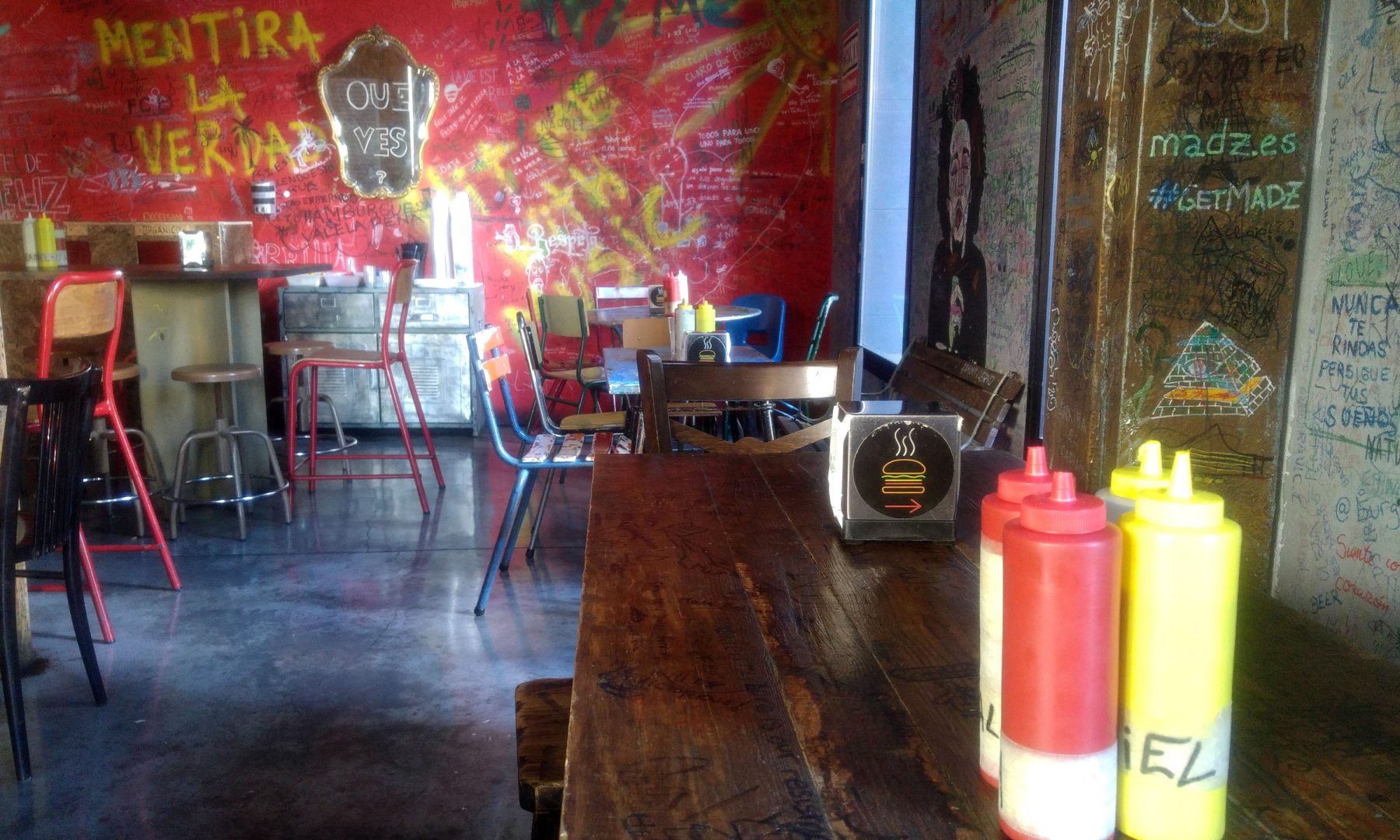 Clandestino Burger Joint de Chamberí 1 Clandestino Burger Joint