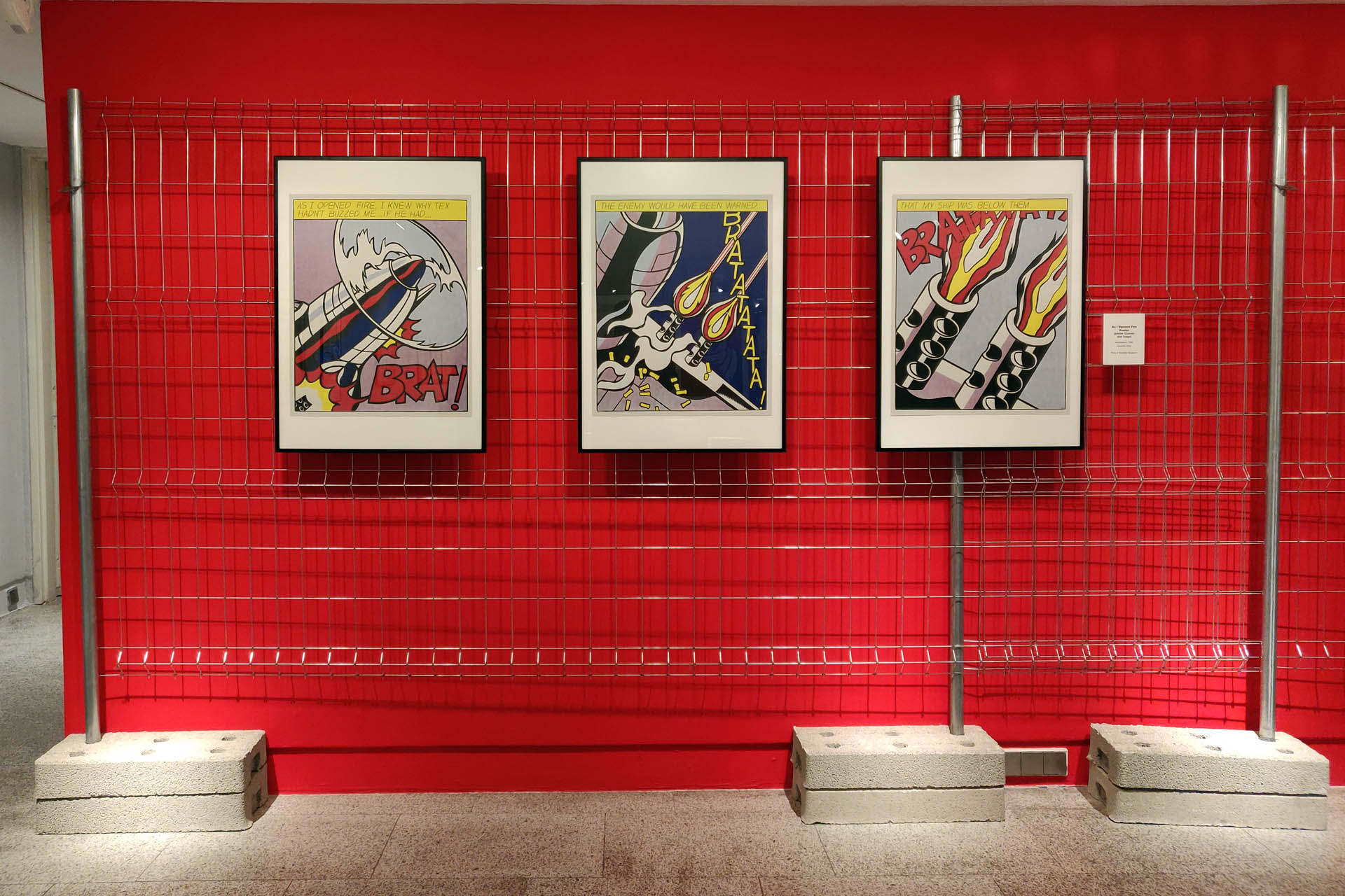 El Pop Art de Lichtenstein en la Fundación Canal 1 Roy Lichtenstein. Posters