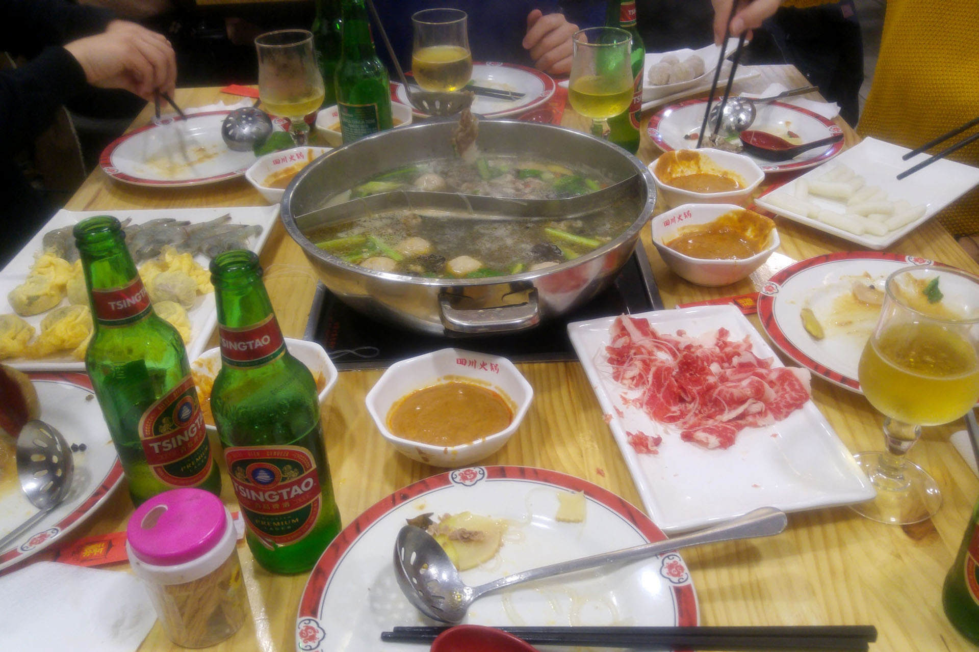 Auténtico Hot Pot en Madrid en el restaurante Yuè Lái 2 Auténtico Hot Pot en Madrid en el restaurante Yuè Lái