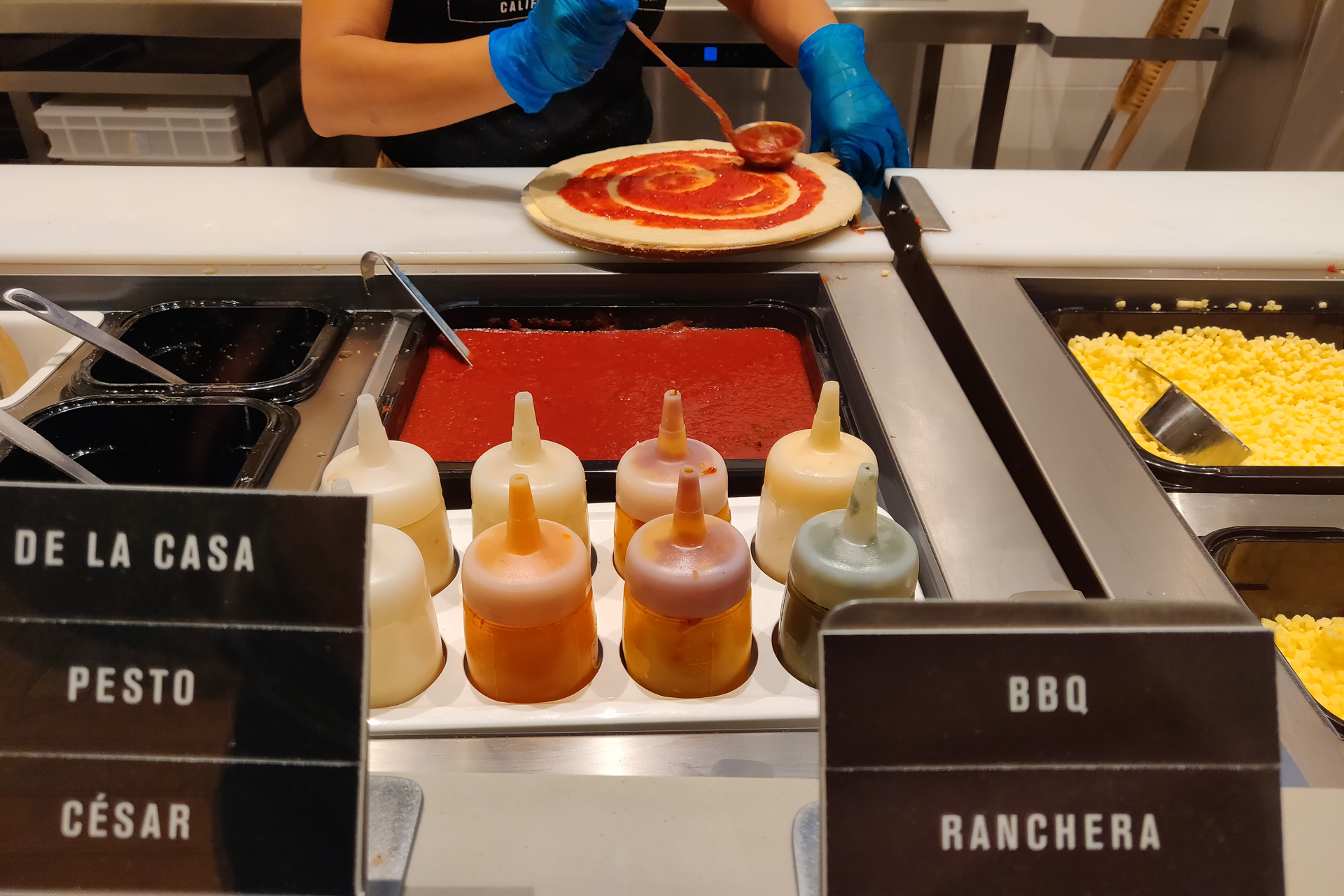 Pieology, la pizza californiana 100% personalizable 3 Pieology
