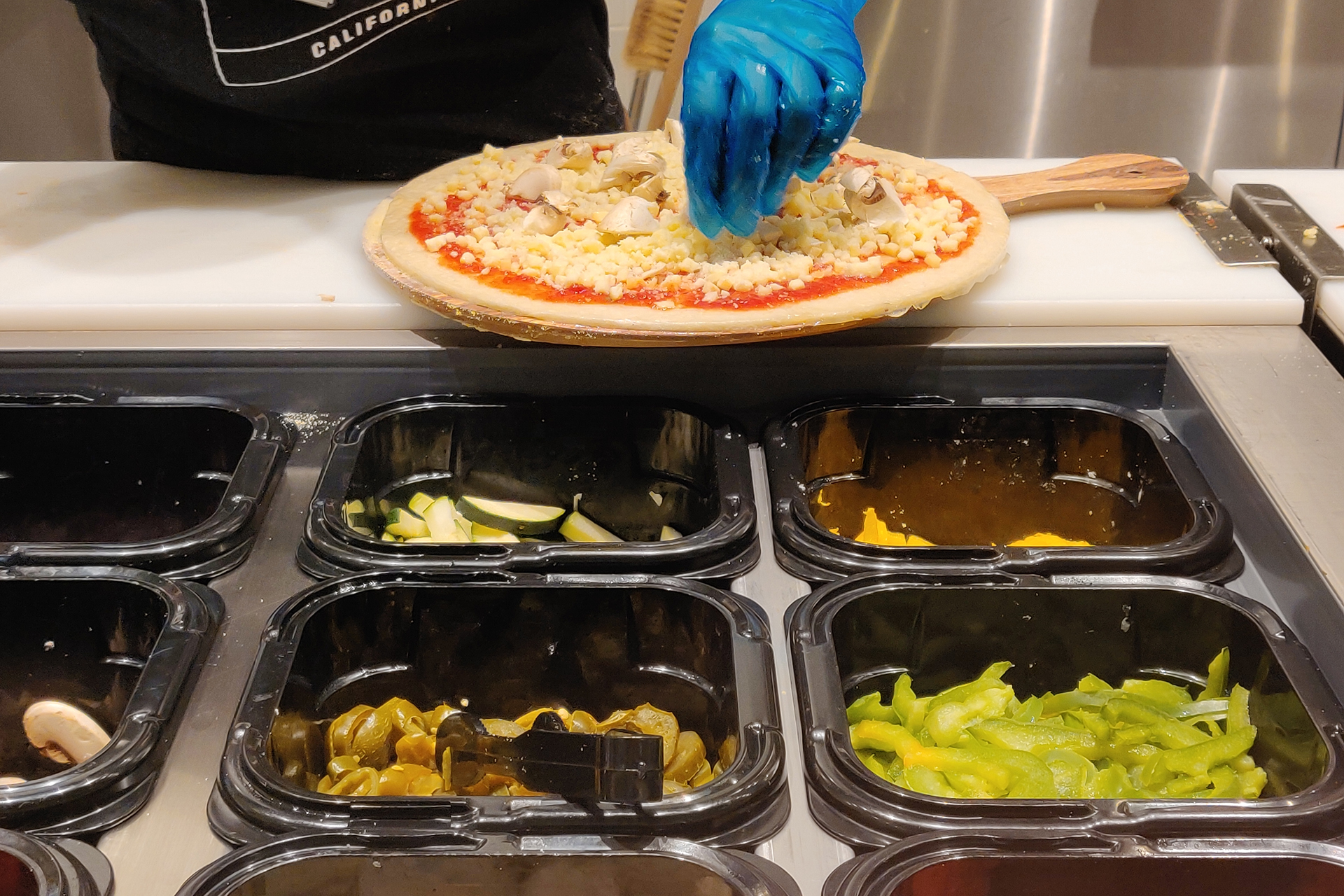 Pieology, la pizza californiana 100% personalizable 4 Pieology