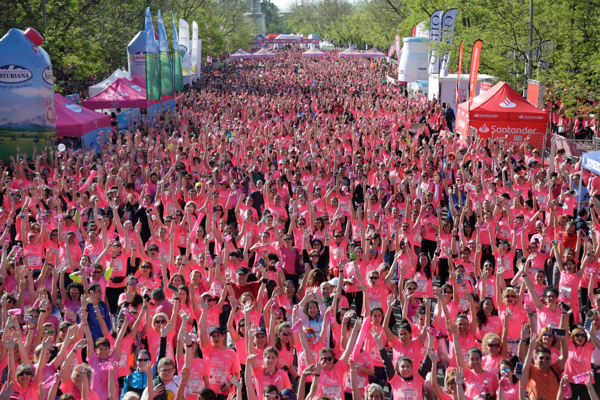 La marea rosa de la Carrera de la Mujer vuelve a Madrid 2 Carrera de la Mujer 2019
