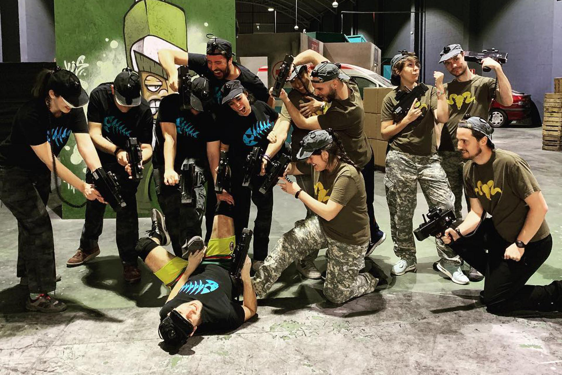 Laser Tag en Madrid en el Combat Arena 2 Combat Arena Laser Tag en Madrid