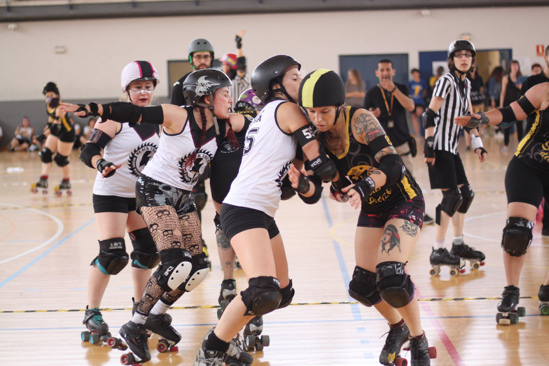 Llega a Madrid la final del I Campeonato Nacional de Roller Derby 1 Campeonato Nacional de Roller Derby