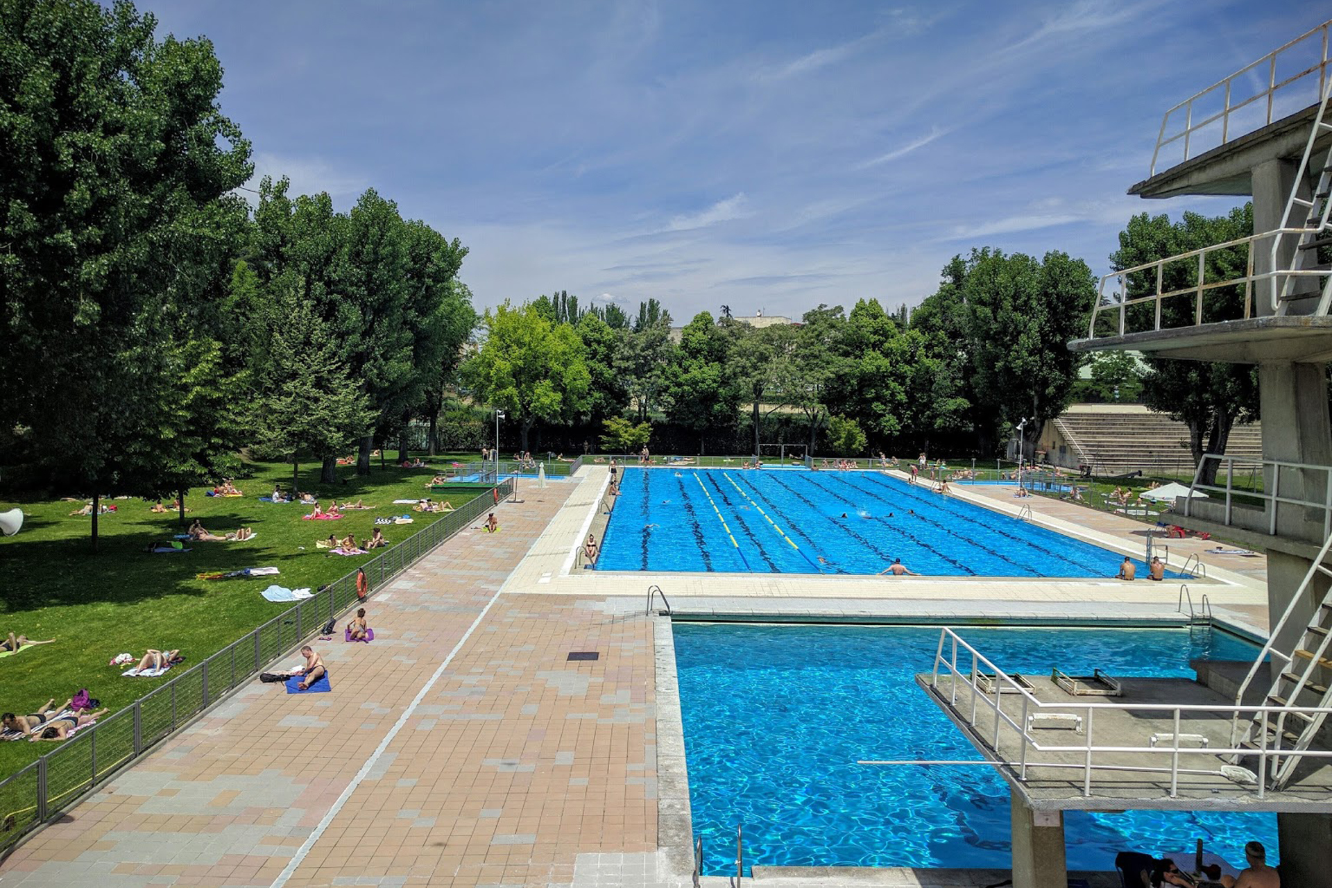 La piscina de verano de la Complutense 1 La piscina de verano de la Complutense