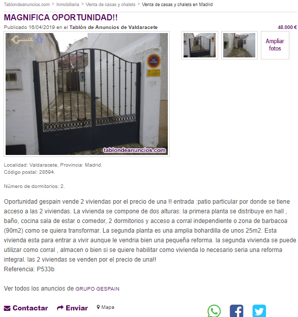¿Qué venden de segunda mano los madrileños en Internet? 10 Segunda Mano Madrid 10