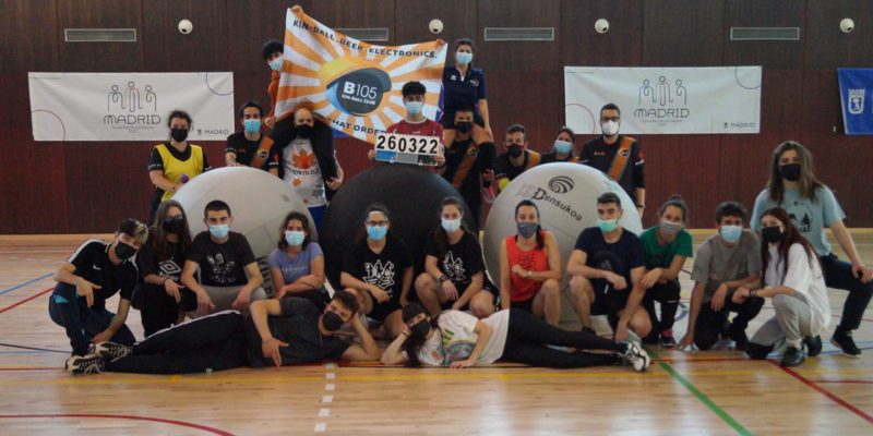 Jugar al kinball en Madrid con el B105 KIN-BALL Club 5 KIN-BALL en Madrid | Kinball en Madrid