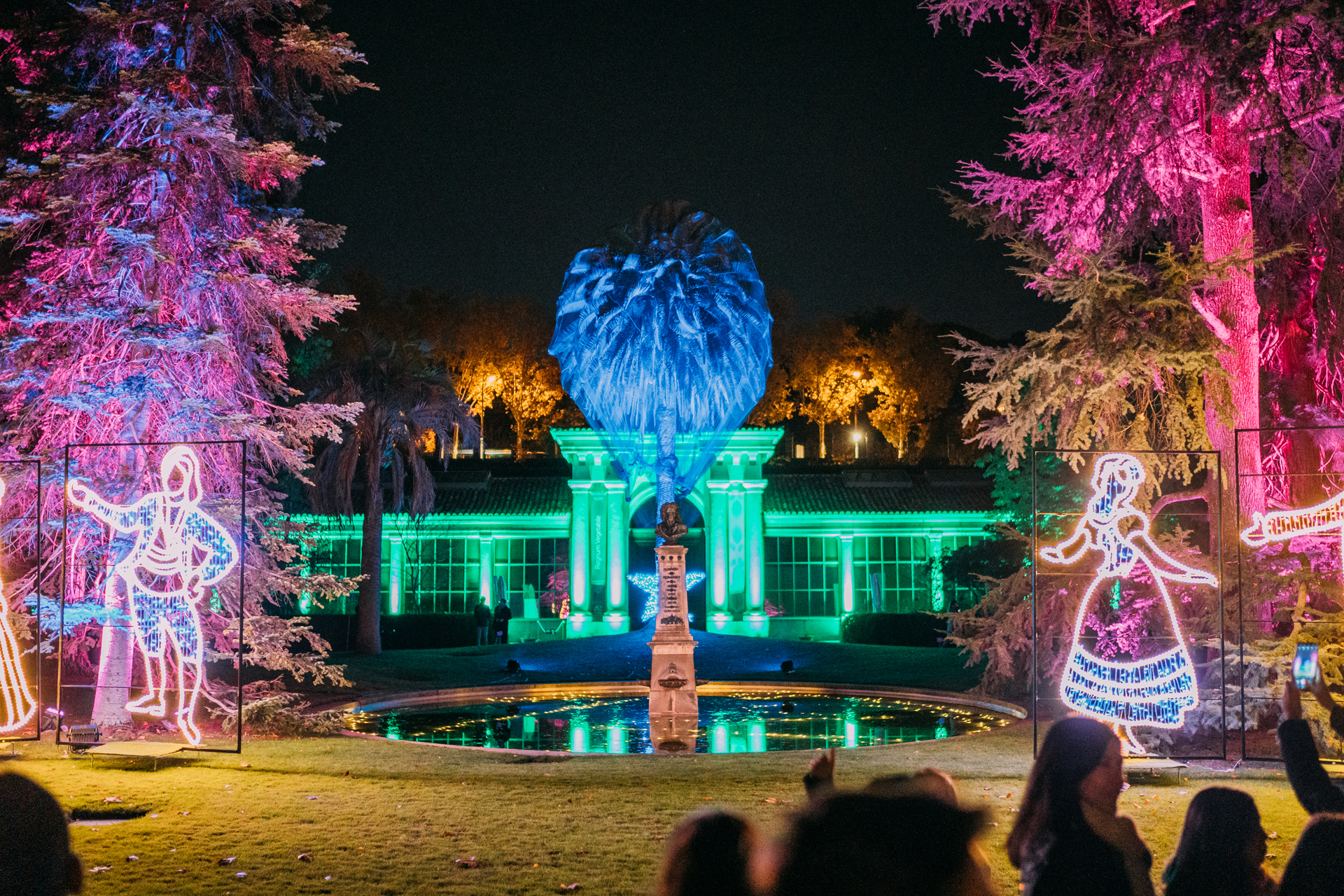 Las Luces del Real Jardín Botánico 1 jardinbotanicoluces @christiangarcia 1
