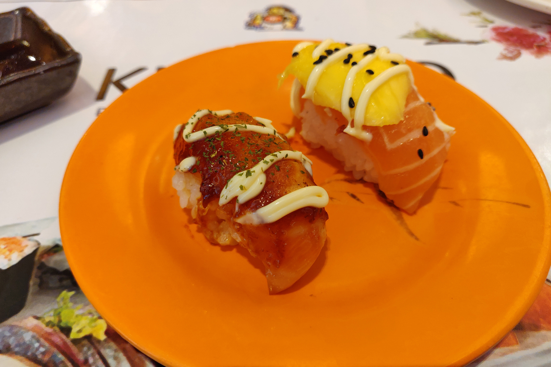 Kintaro, kaiten de rica comida asiática giratoria 4 Kintaro