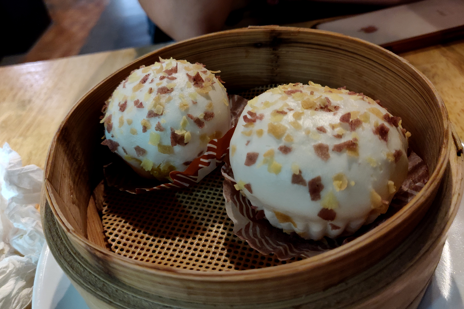 Dim Sum Market te toca el corazón 6 Bao de crema