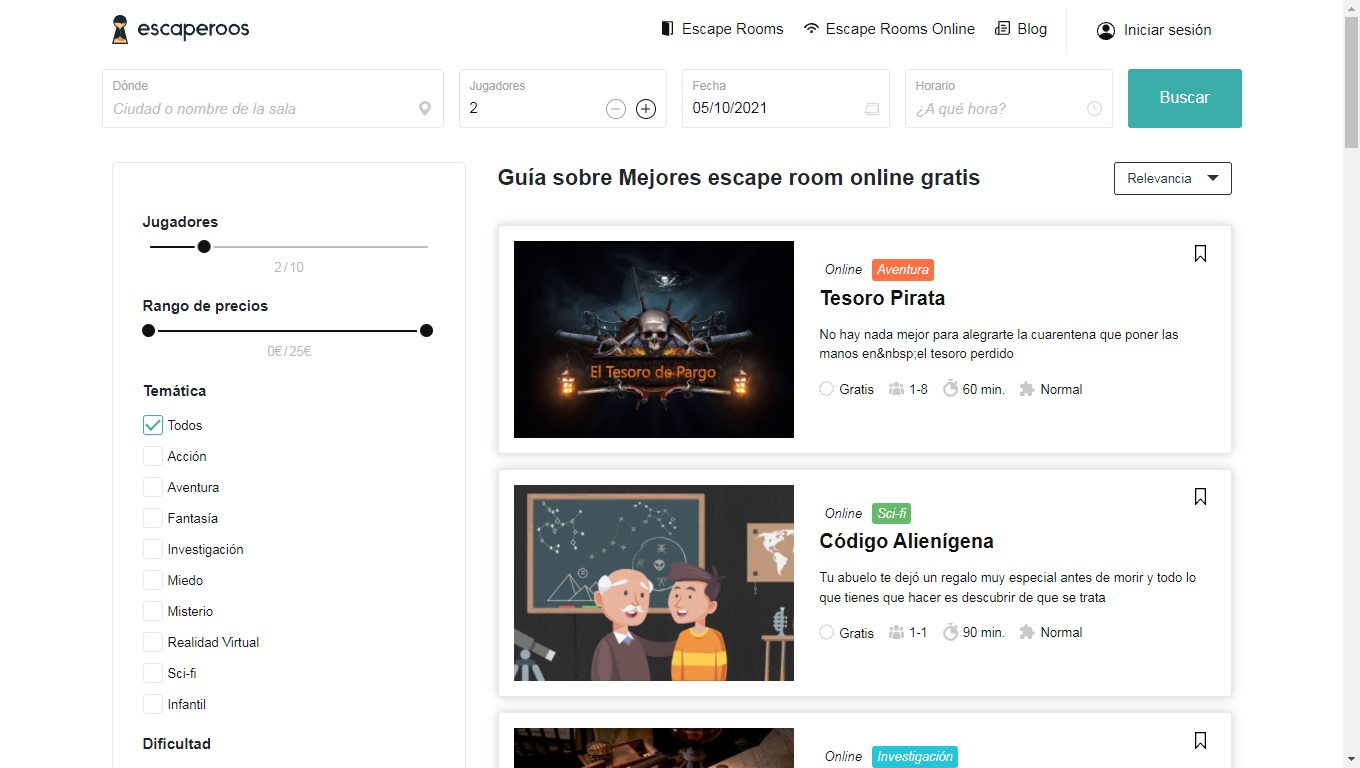 Escape room en Madrid: Ahora también en versión online 1 Escape room en Madrid
