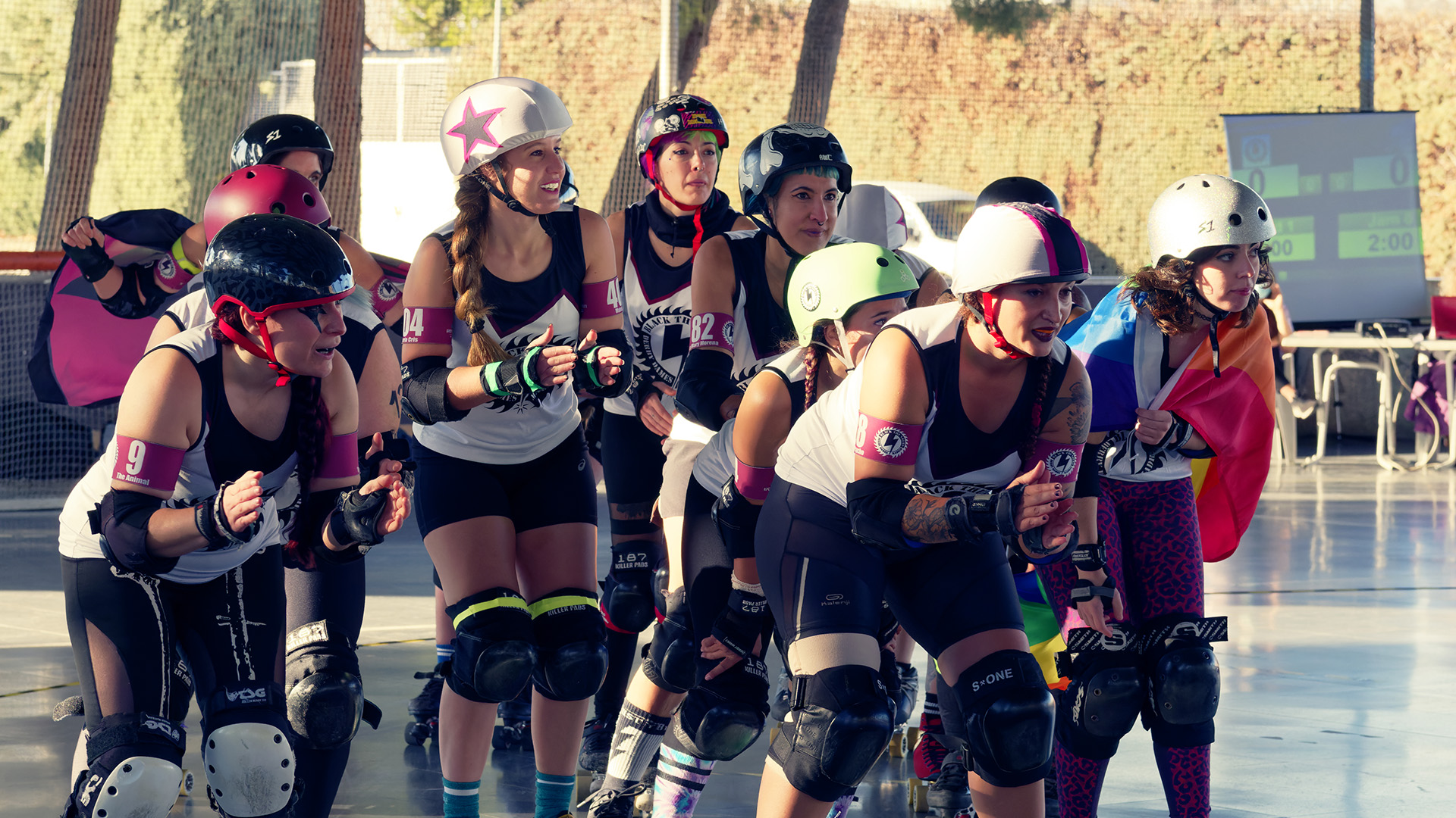 Roller Derby en Madrid con las Black Thunders Derby Dames 6 ©@ithgael