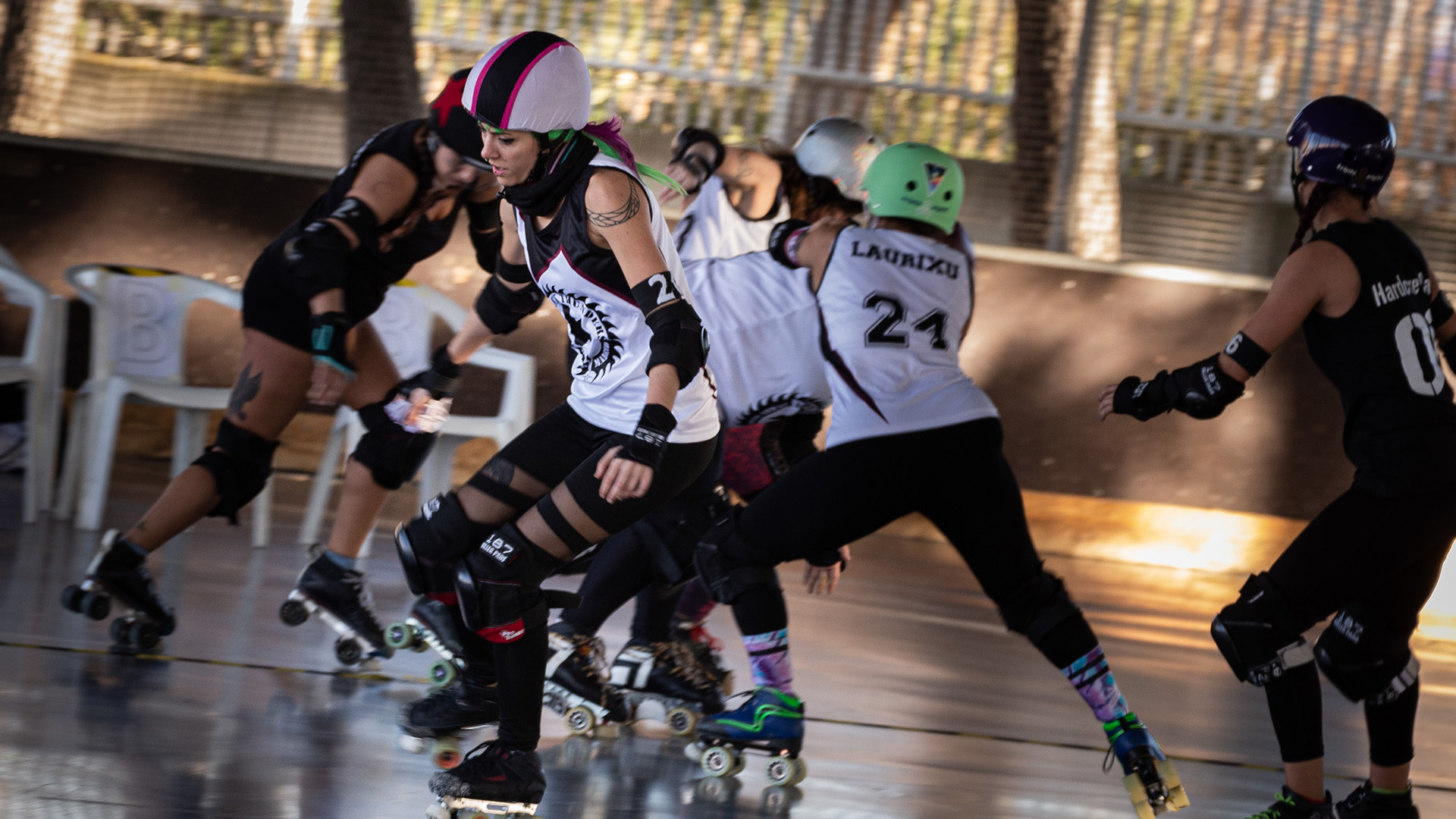Roller Derby en Madrid con las Black Thunders Derby Dames 3 Roller Derby en Madrid Black Thunders