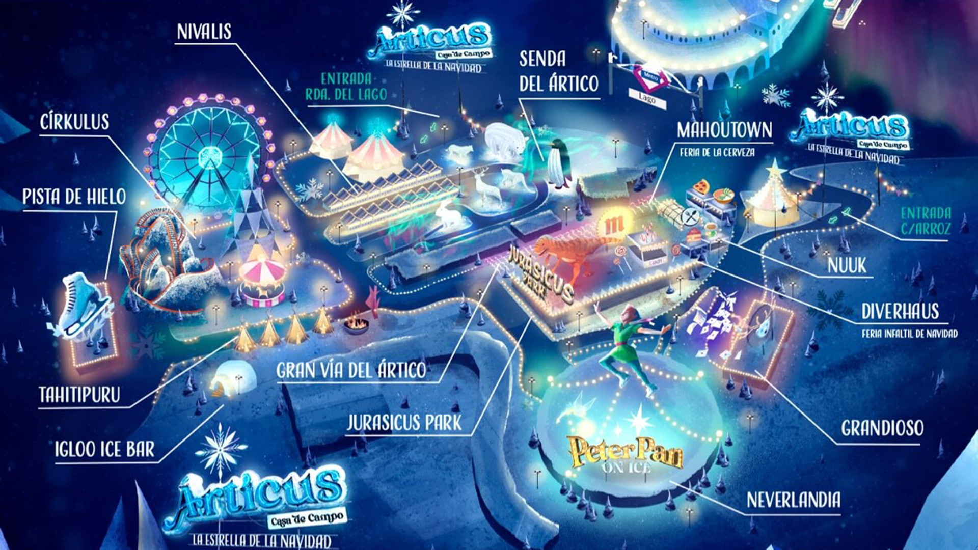 Árticus, el parque temático de la Navidad 2 Árticus Madrid