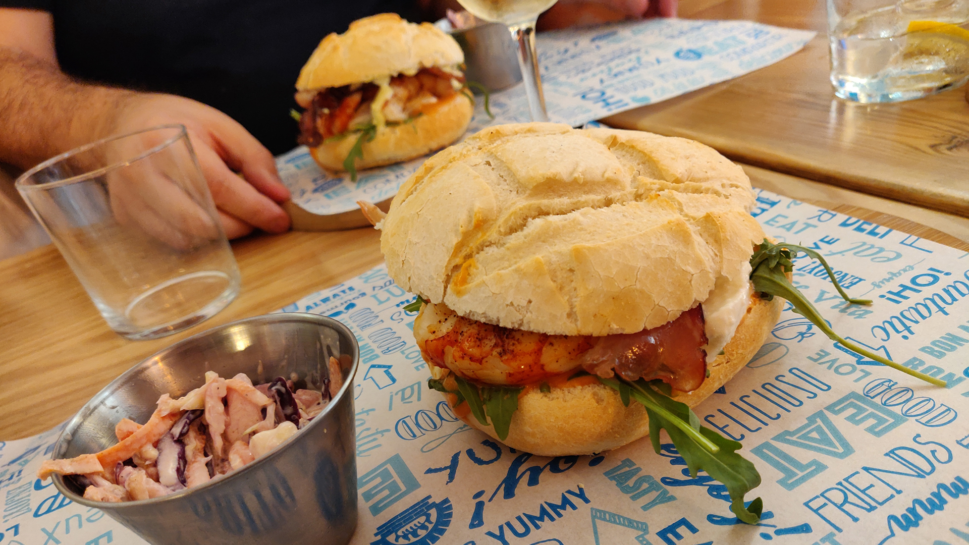 Péscame Mucho, hamburguesas italianas de pescado 3 Péscame Mucho