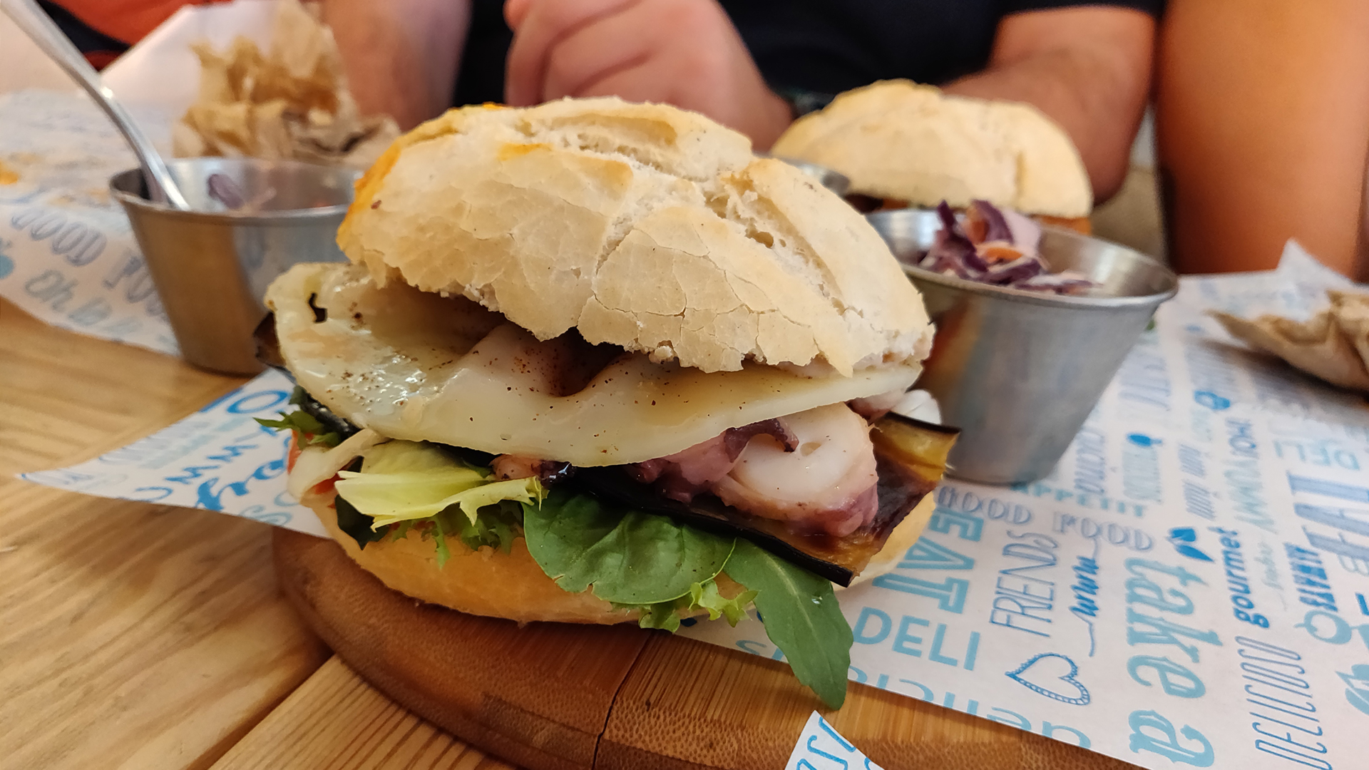 Péscame Mucho, hamburguesas italianas de pescado 7 Péscame Mucho