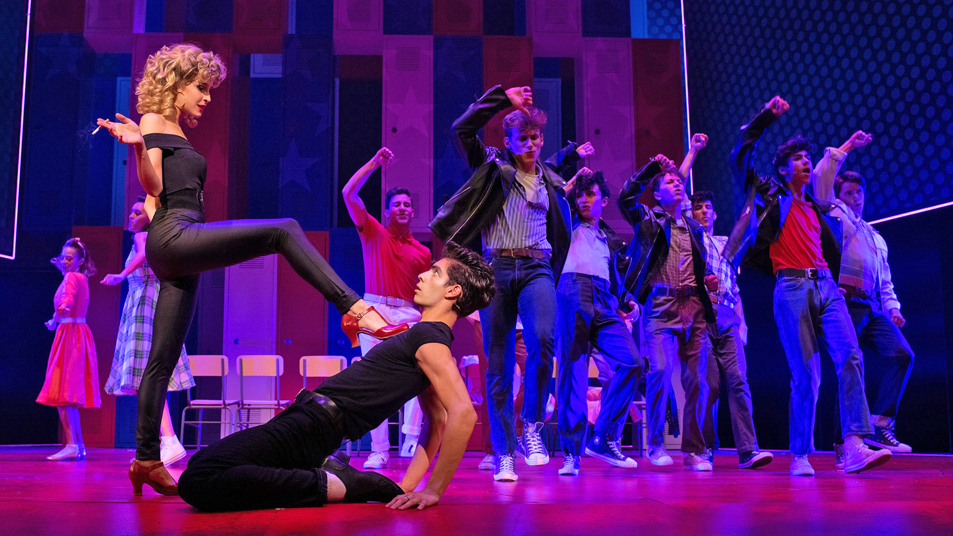 Grease el musical, Danny y Sandy se enamoran en Madrid en el Teatro Apolo 1 Grease el musical en Madrid