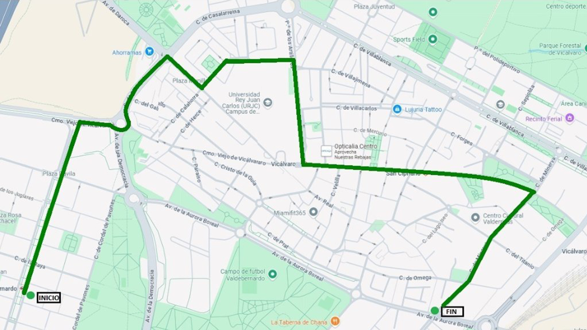 Vecinos y vecinas plantan al Ayuntamiento de Madrid y organizan la primera Cabalgata Participativa de Vicálvaro 3 cabalgata participativa de Vicalvaro recorrido