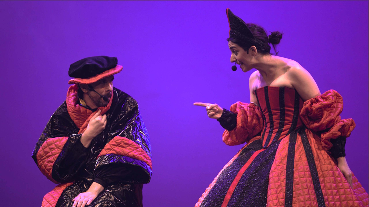 Por la gracia, improvisación de época en el Teatro Infanta Isabel 2 Por la gracia