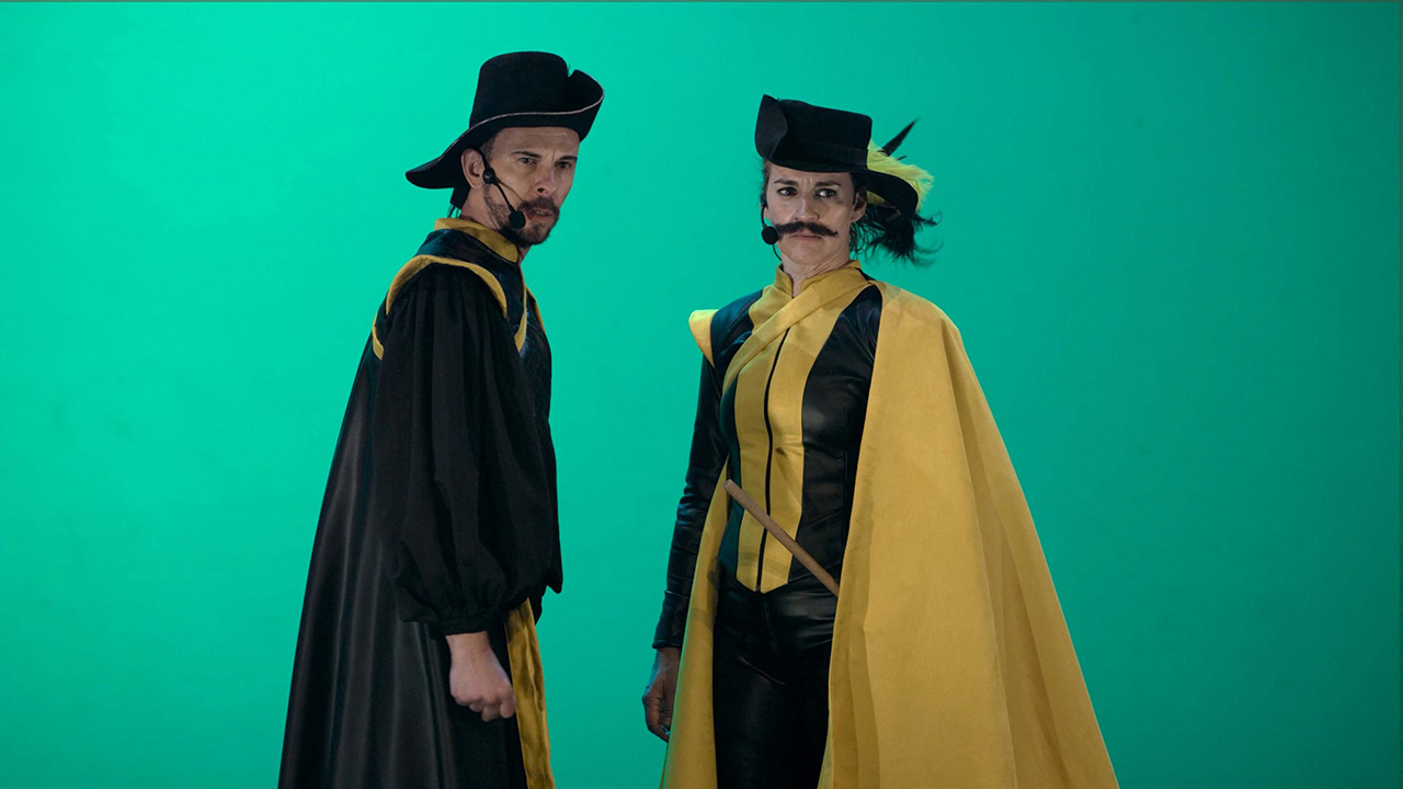 Por la gracia, improvisación de época en el Teatro Infanta Isabel 1 Por la gracia