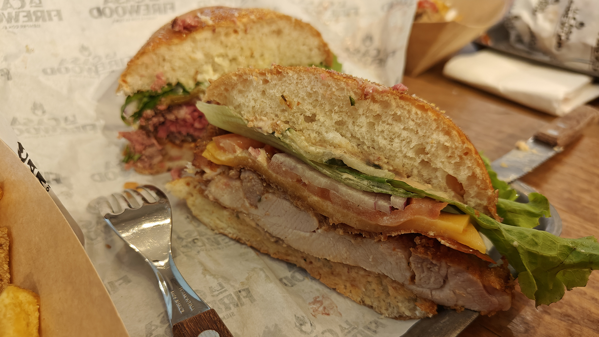 Firewood mejores hamburguesas de Rivas